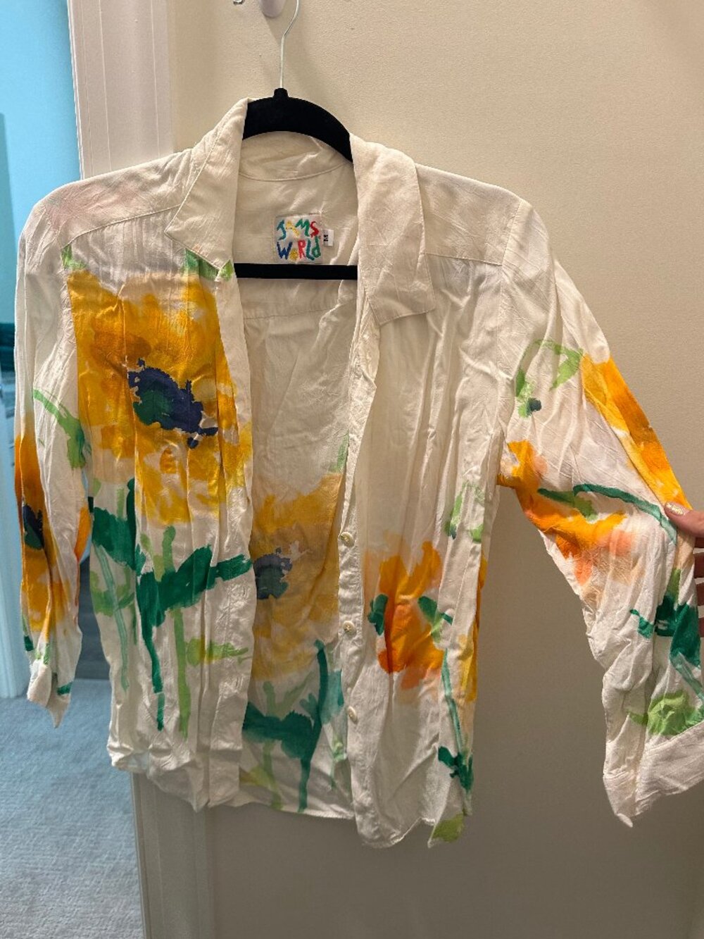 JAMS WORLD sunflower button down